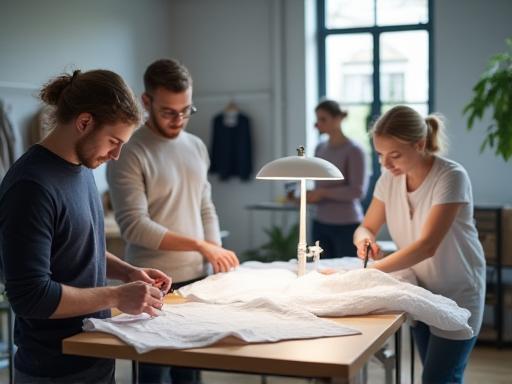 Sakura Sewing Solutions team working in a modern workshop